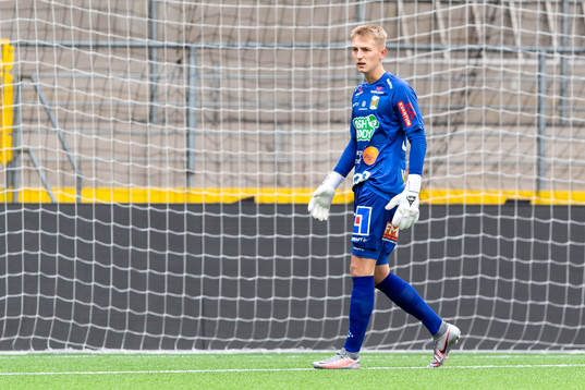 Varbergs målvakt Viktor Dryselius
