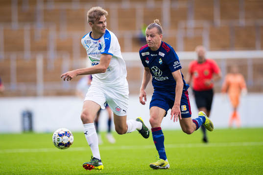 Akropolis Oscar Pehrsson och Östers Jesper Jonasson