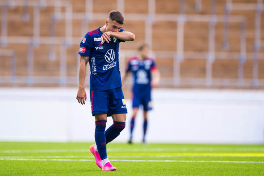 Östers Alen Zahirovic deppar