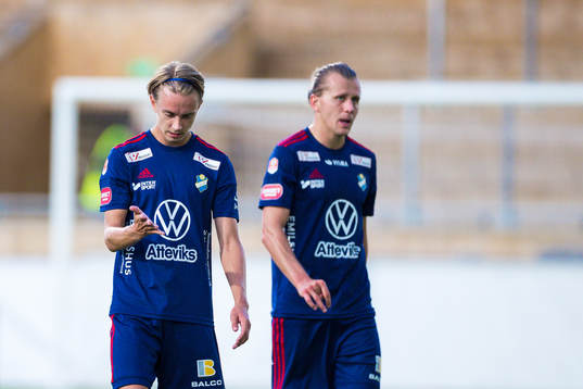 Östers Isak Magnusson och Jesper Jonasson Westermark