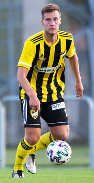 IFK Hässleholms Marcus Thuvesson i matchen i division 2