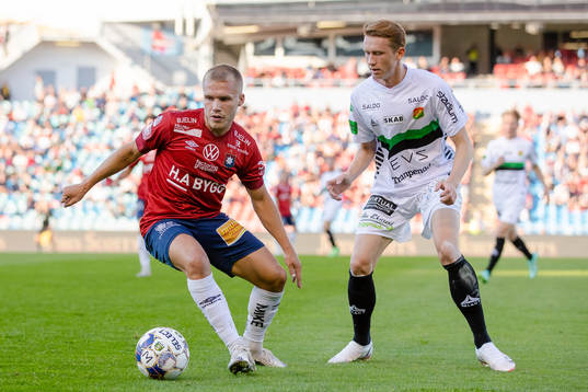 Örgrytes Hampus Dahlqvist och GAIS Julius Lindberg