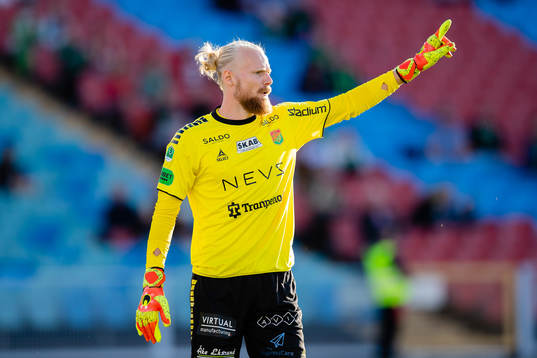 GAIS målvakt Mathias Karlsson