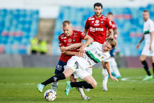 Örgrytes Hampus Dahlqvist och GAIS Adam Egnell