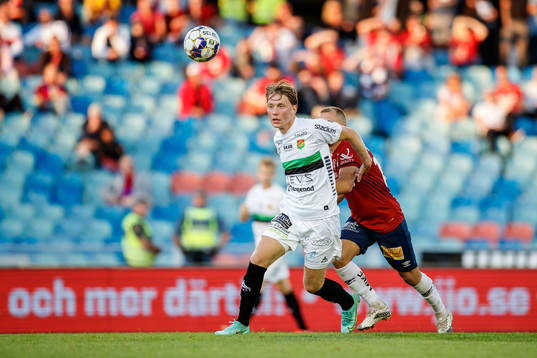 GAIS Adam Egnell och Örgrytes Hampus Dahlqvist