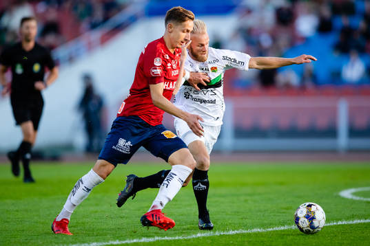 Örgrytes Lukas Browning Lagerfeldt och GAIS Niklas Andersen