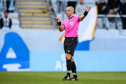 Referee Szymon Marciniak