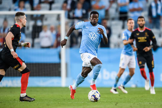 Malik Abubakari of Malmö FF