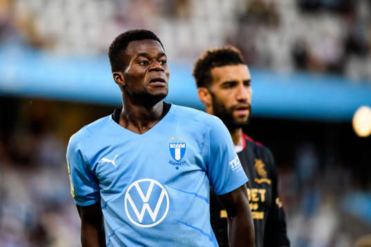 Malik Abubakari of Malmö FF