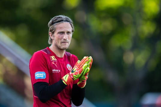 Helsingborgs målvakt Anders Lindegaard