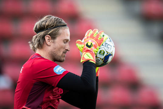 Helsingborgs målvakt Anders Lindegaard