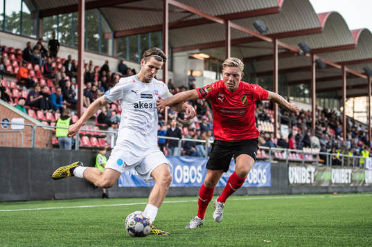 Helsingborgs Casper Widell och Vasalunds Frej Engberg