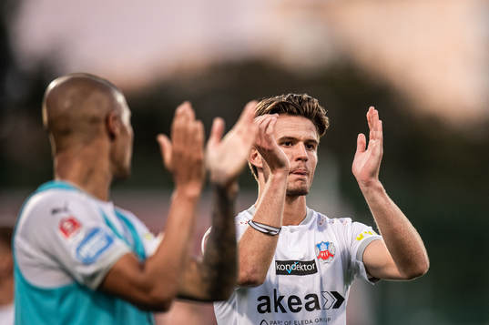 Helsingborgs Casper Widell  jublar