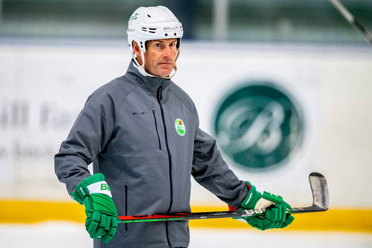 Rögles assisterande tränare Jan Larsson
