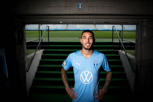 Malmö FF presenterar Sergio Pena som ny spelare