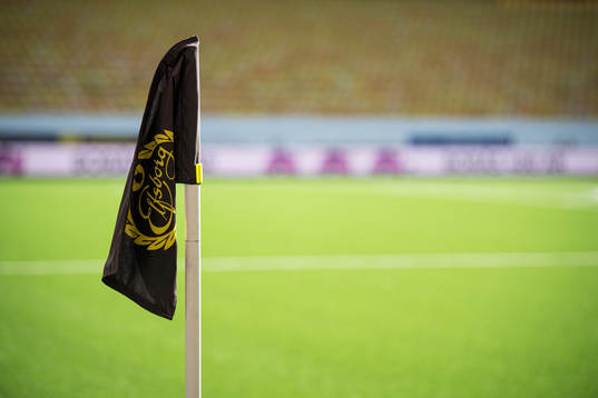 A corner flag