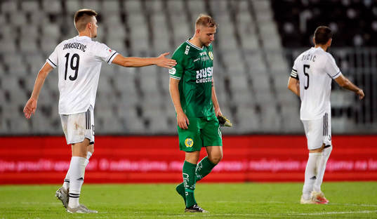 Darijan Bojancic of Hammarby looking dejected