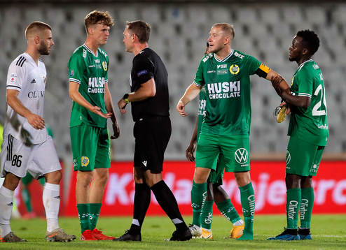 Williot Swedberg, Darijan Bojancic and David Accam of