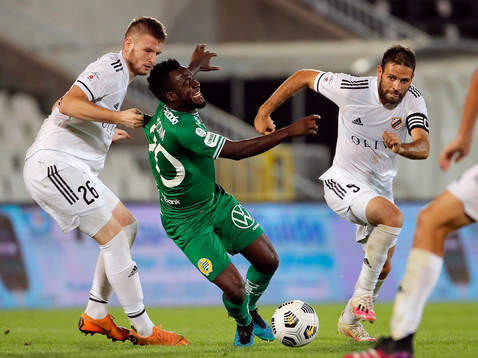 David Accam of Hammarby