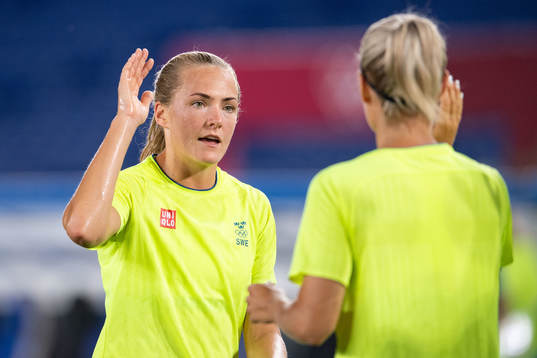 Magdalena Eriksson of Sweden