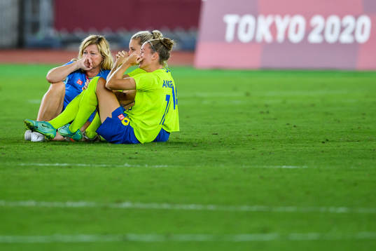 Marika Domanski-Lyfors, Nathalie Björn and Filippa