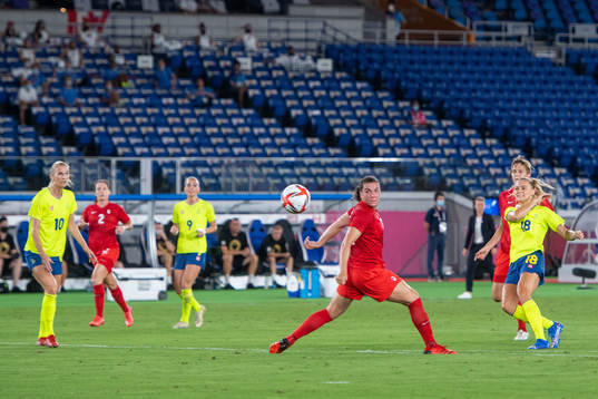 Fridolina Rolfö of Sweden in the women’s football final