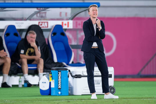 Bev Priestman, head coach of Canada in the women’s