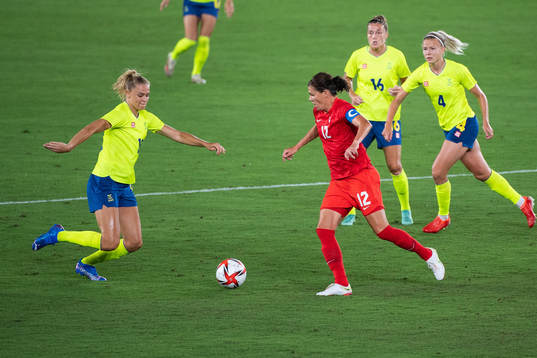 Fridolina Rolfö, Filippa Angeldahl and Hanna Glas  of