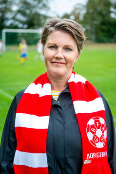 Borgeby FKs ordförande Emma Gardell