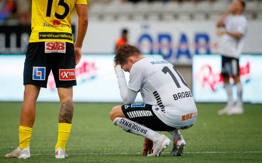 Örebros Martin Broberg deppar