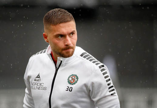 Örebros målvakt Mergim Krasniqi