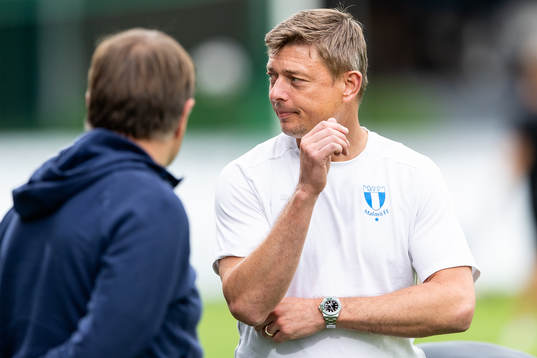 Malmö FFs huvudtränare Jon Dahl Tomasson före