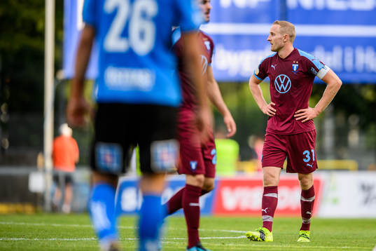 Malmö FFs Franz Brorsson deppar