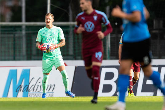 Malmö FFs målvakt Johan Dahlin