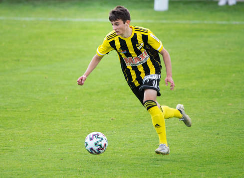IFK Hässleholms Armin Culum i matchen i div. 2 Södra