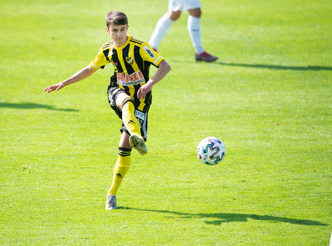 IFK Hässleholms Armin Culum i matchen i div. 2 Södra