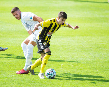 IFK Hässleholms Armin Culum i matchen i div. 2 Södra
