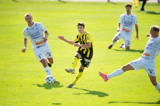 IFK Hässleholms Armin Culum i matchen i div. 2 Södra