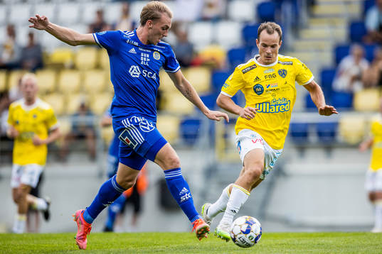 Sundsvalls Albin Ekström och Falkenbergs Anton Wede
