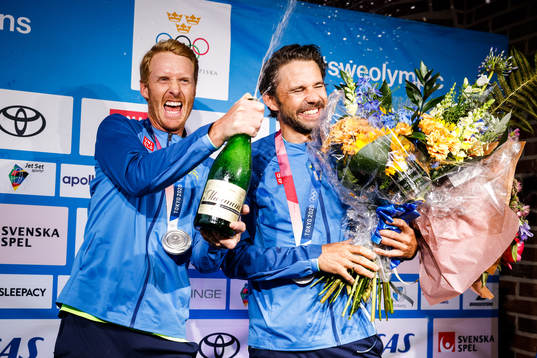 Bläddra bland fler bilder av Tokyo Olympics 2020, day 15, Medalists in Sweden