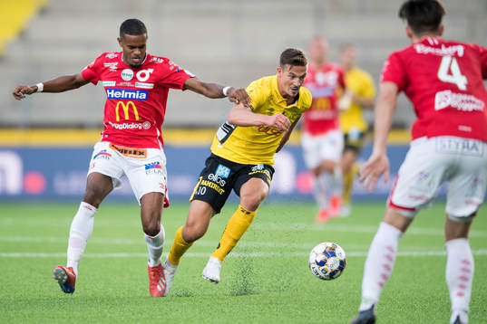 Degerfors Adhavan Rajamohan och Elfsborgs Simon Olsson