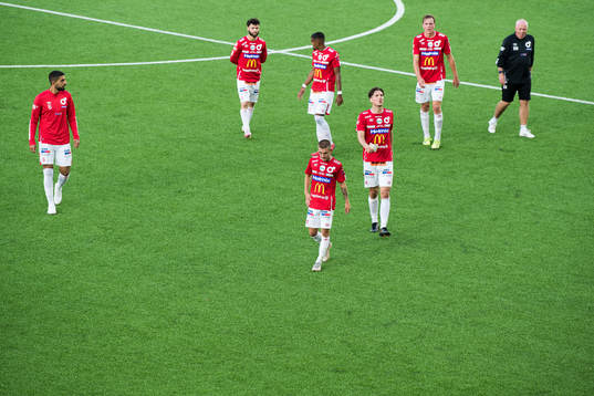Degerfors spelare deppar