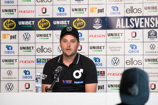 Degerfors tränare Andreas Holmberg