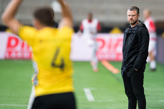 Elfsborgs manager Jimmy Thelin