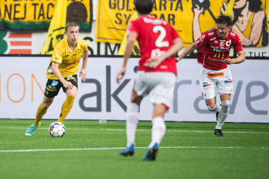 Elfsborgs Jeppe Møldrup Okkels och Degerfors Daniel