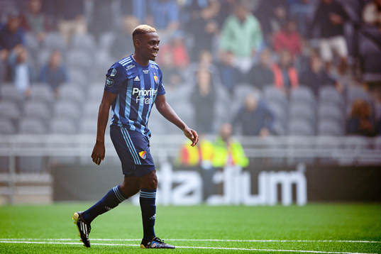 Djurgårdens Joel Asoro deppar