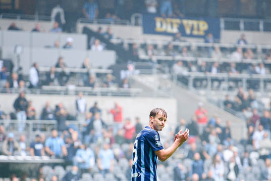Djurgårdens Rasmus Schüller deppar