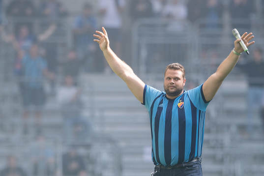 Daniel Ståhl uppmärksammas i halvtid