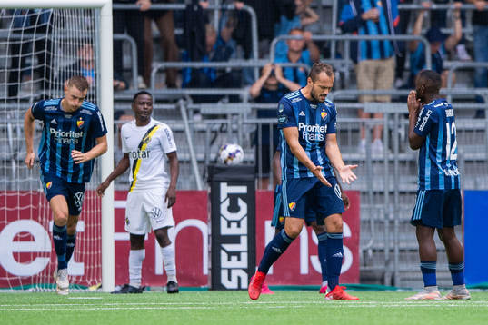 Djurgårdens Emir Kujovic deppar