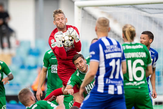 Hammarbys målvakt David Ousted